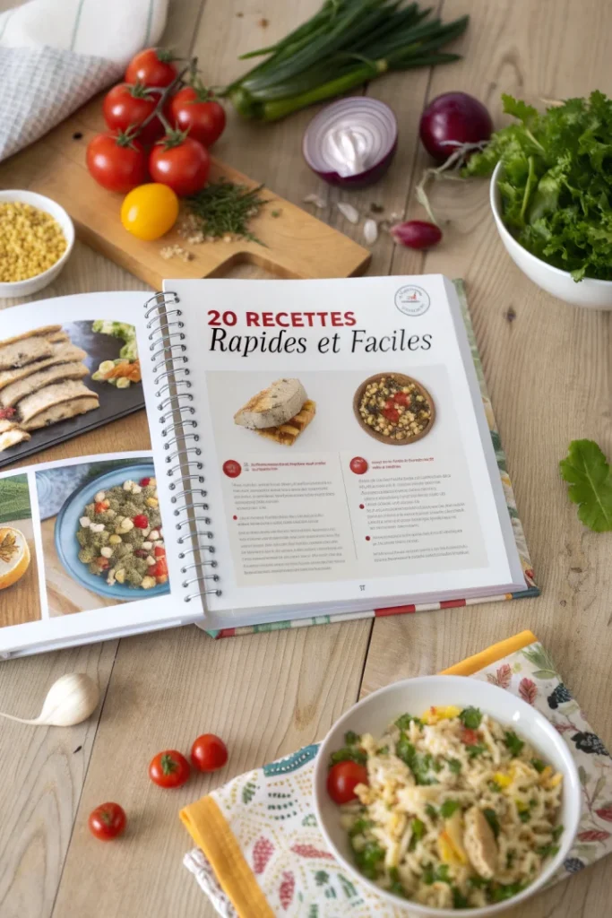 20 recettes rapides et faciles pour vos soirées chargées