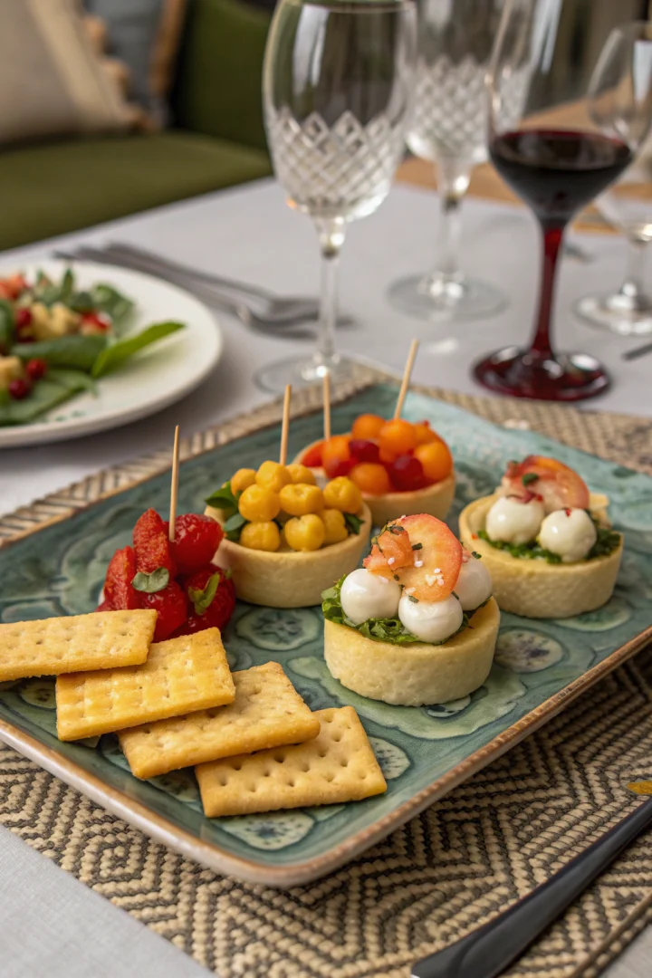 apéritif, dînatoire, facile, soirée recette croustillante et plus saine