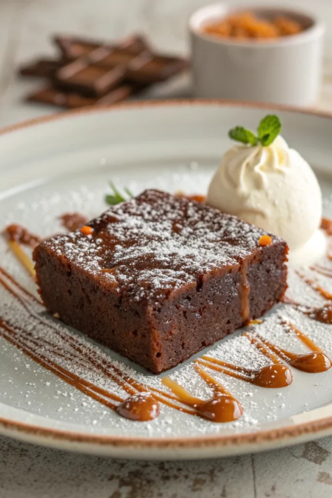 Brownie fondant à la patate douce (sans gluten)