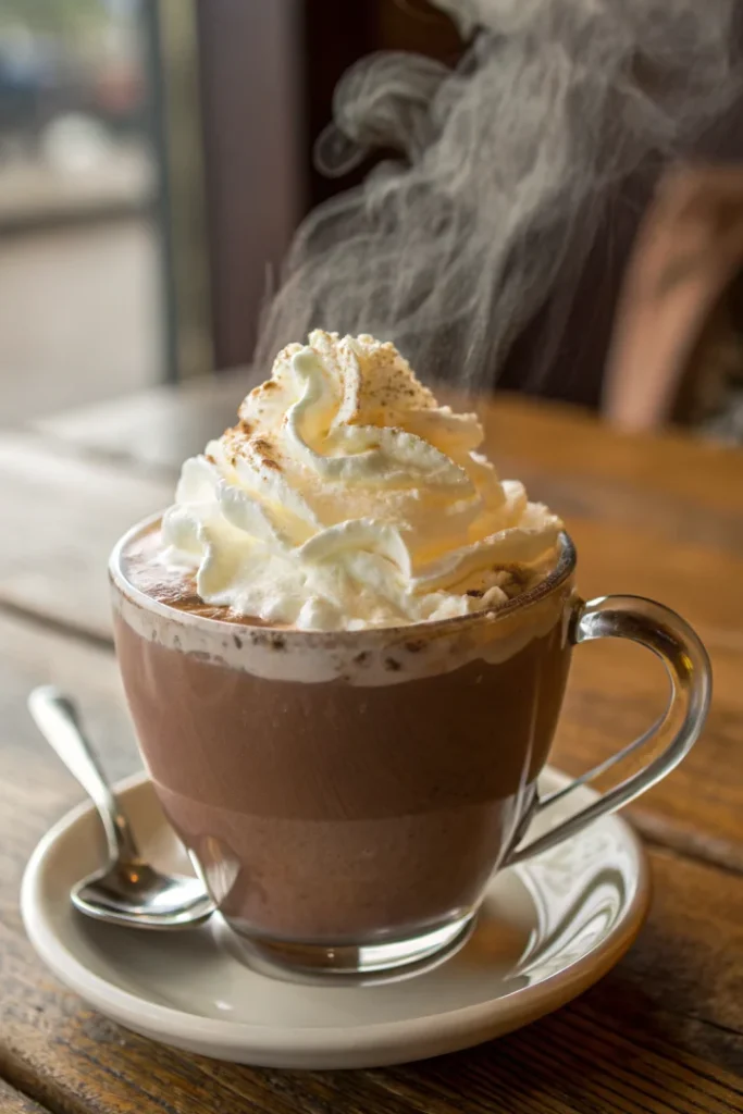 Chocolat chaud crémeux à l’ancienne
