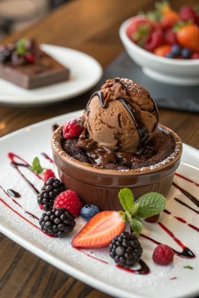 Coupes dessert express au chocolat