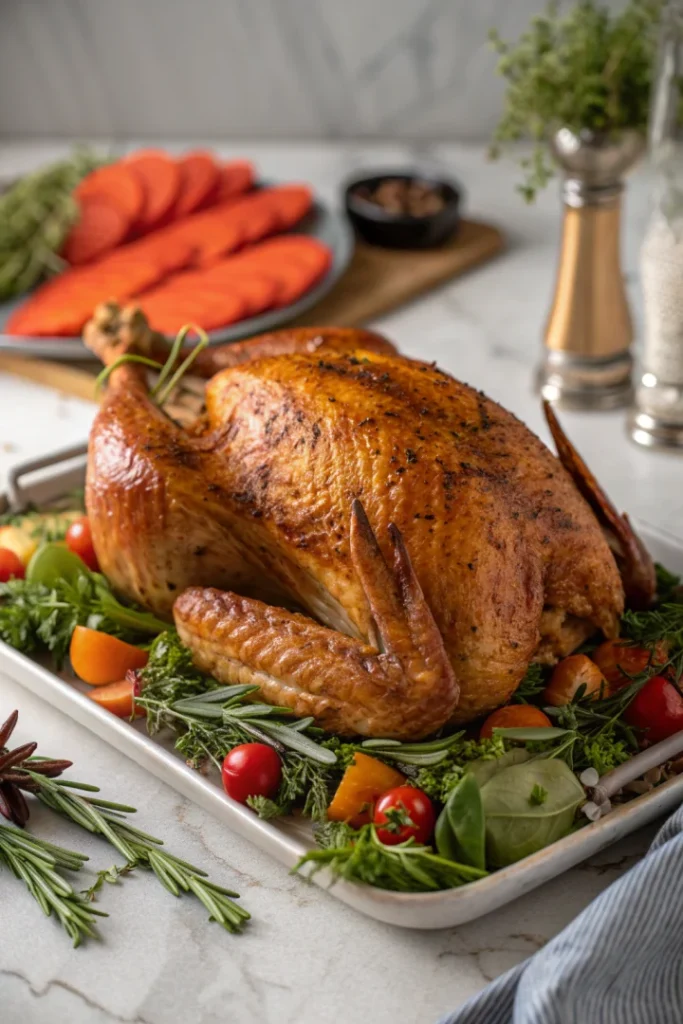 Dinde rôtie : 4 astuces cuisson parfaite