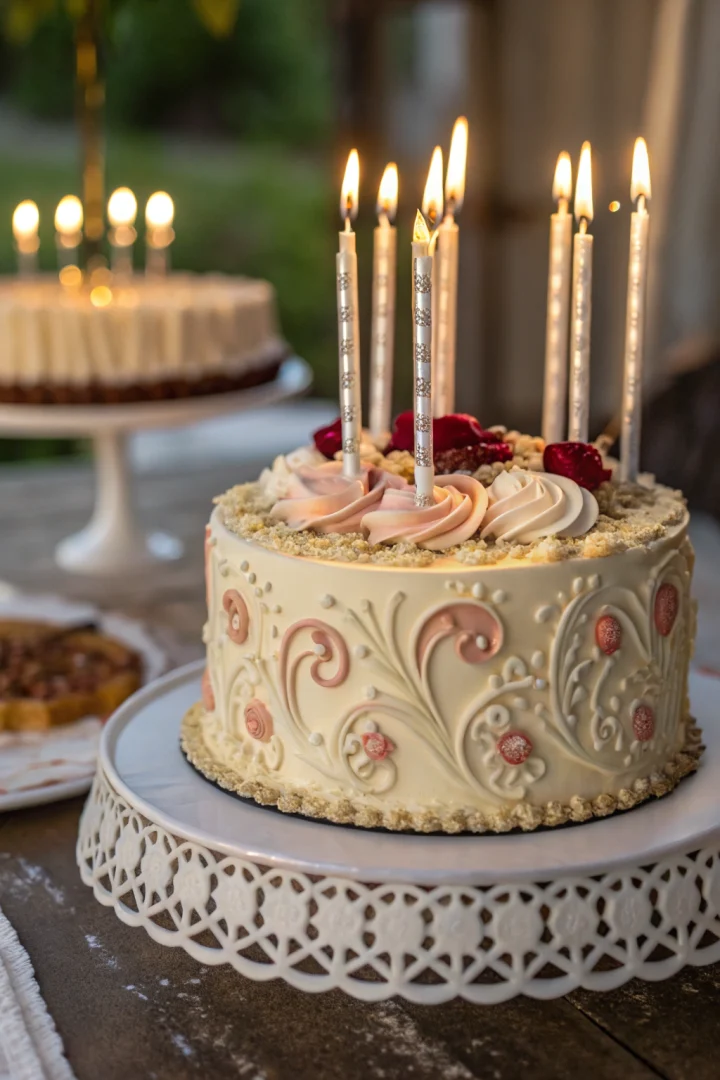gâteau, chiffre, anniversaire, fête recette croustillante et plus saine