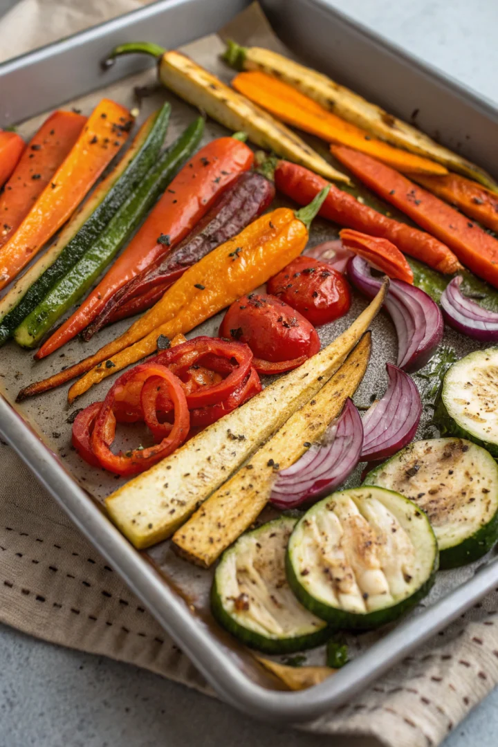 légumes rôtis, veggie, healthy, four créatif façon brunch