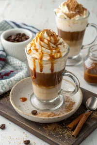 Macchiato caramel glacé maison