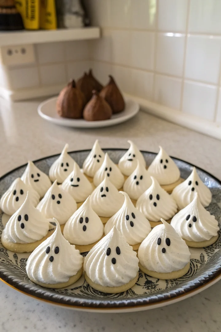 meringues, Halloween, dessert, pâtisserie