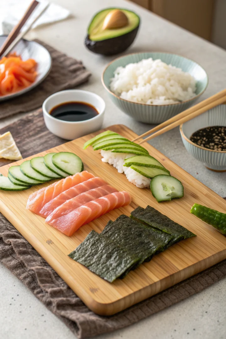 sushi, maison, japonais, recette recette croustillante et plus saine
