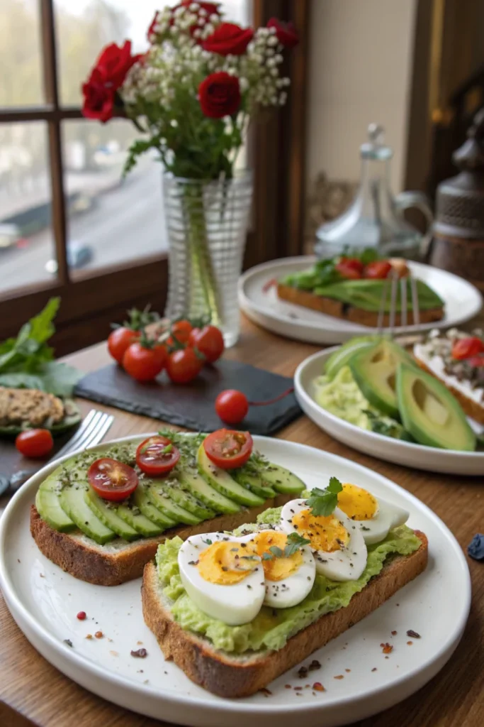 Toasts d’avocat créatifs façon brunch parisien