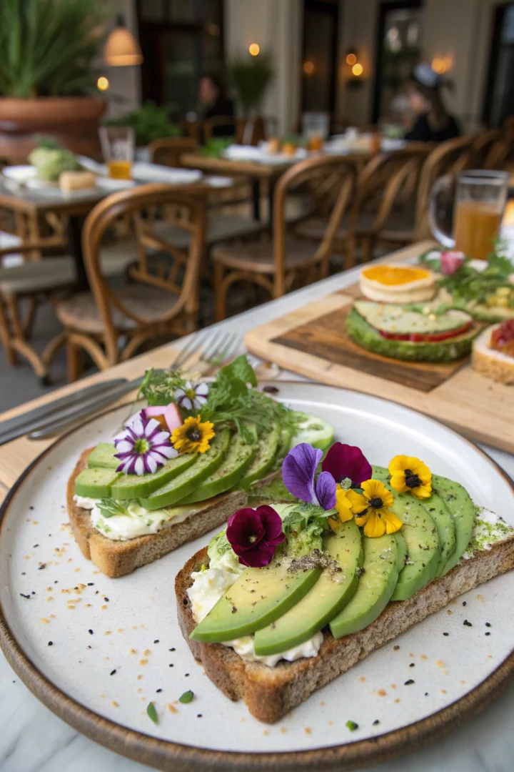 toast avocat créatif façon brunch parisien
