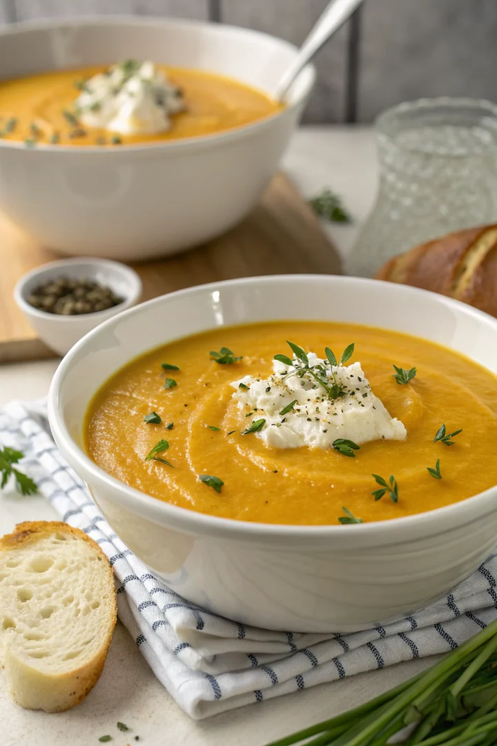 butternut, velouté, soupe, automne