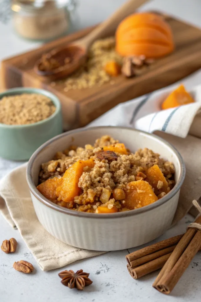 Crumble courge : 3 raisons d’essayer