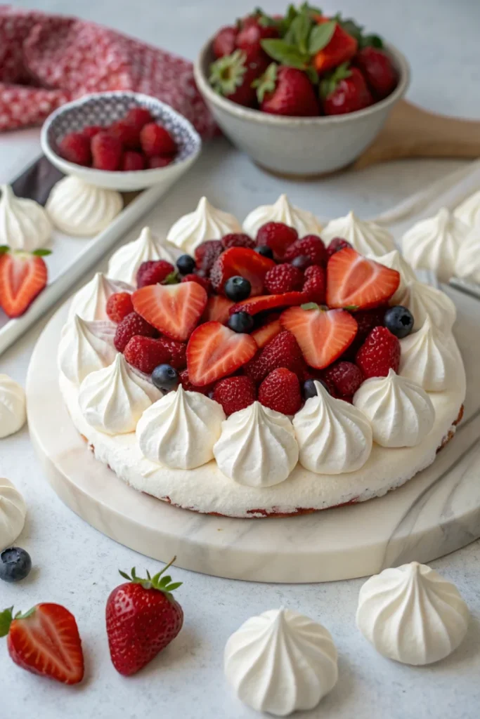 Pavlova fruits rouges : 5 secrets aériens