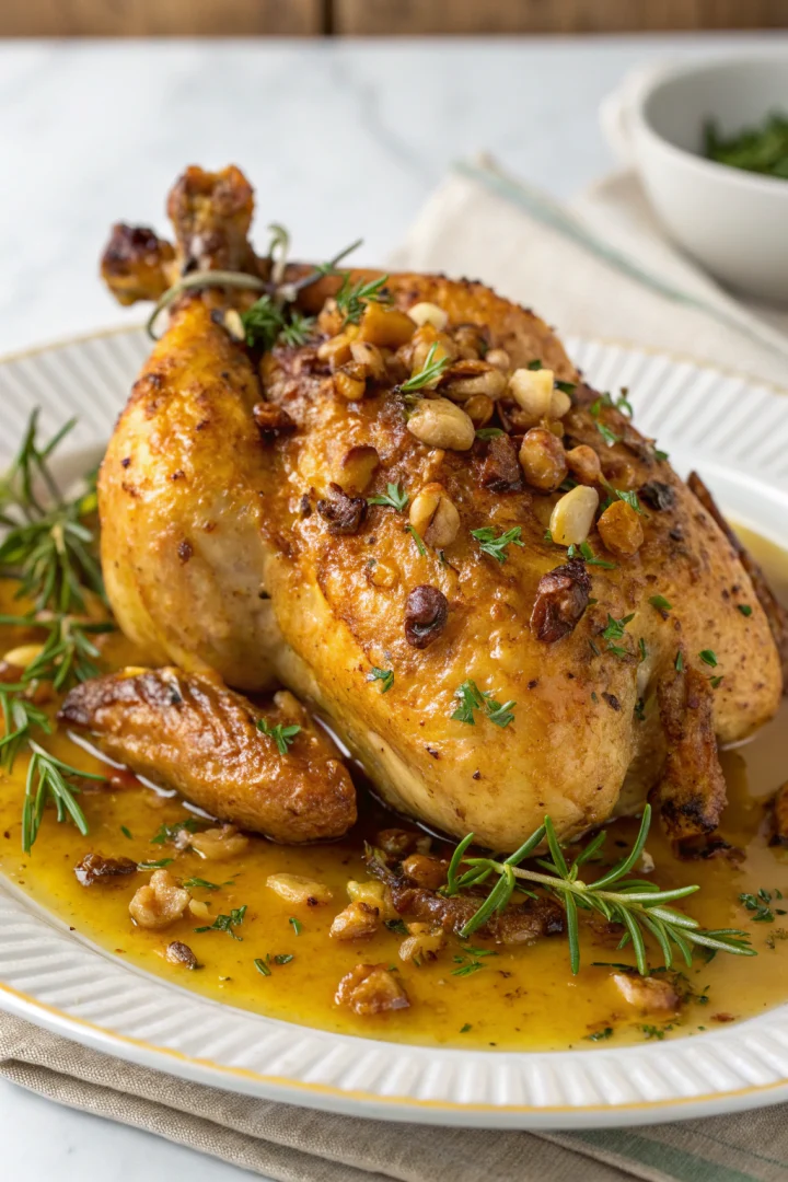 poulet, miel, moutarde, secrets recette croustillante et plus saine