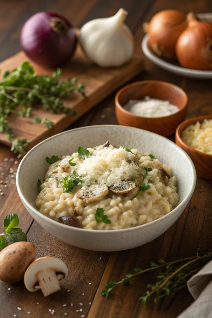risotto, crémeux, gestes, divins - recette croustillante et plus saine