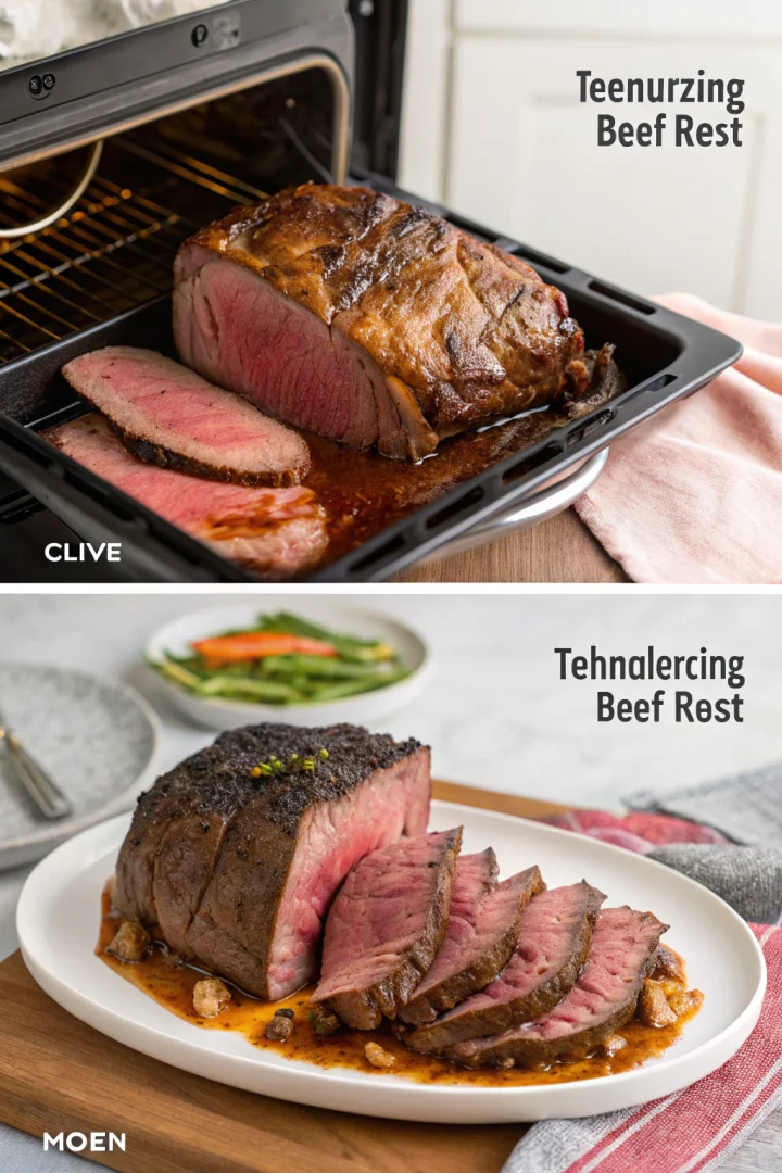 rôti, bœuf, techniques, tendres recette croustillante et plus saine